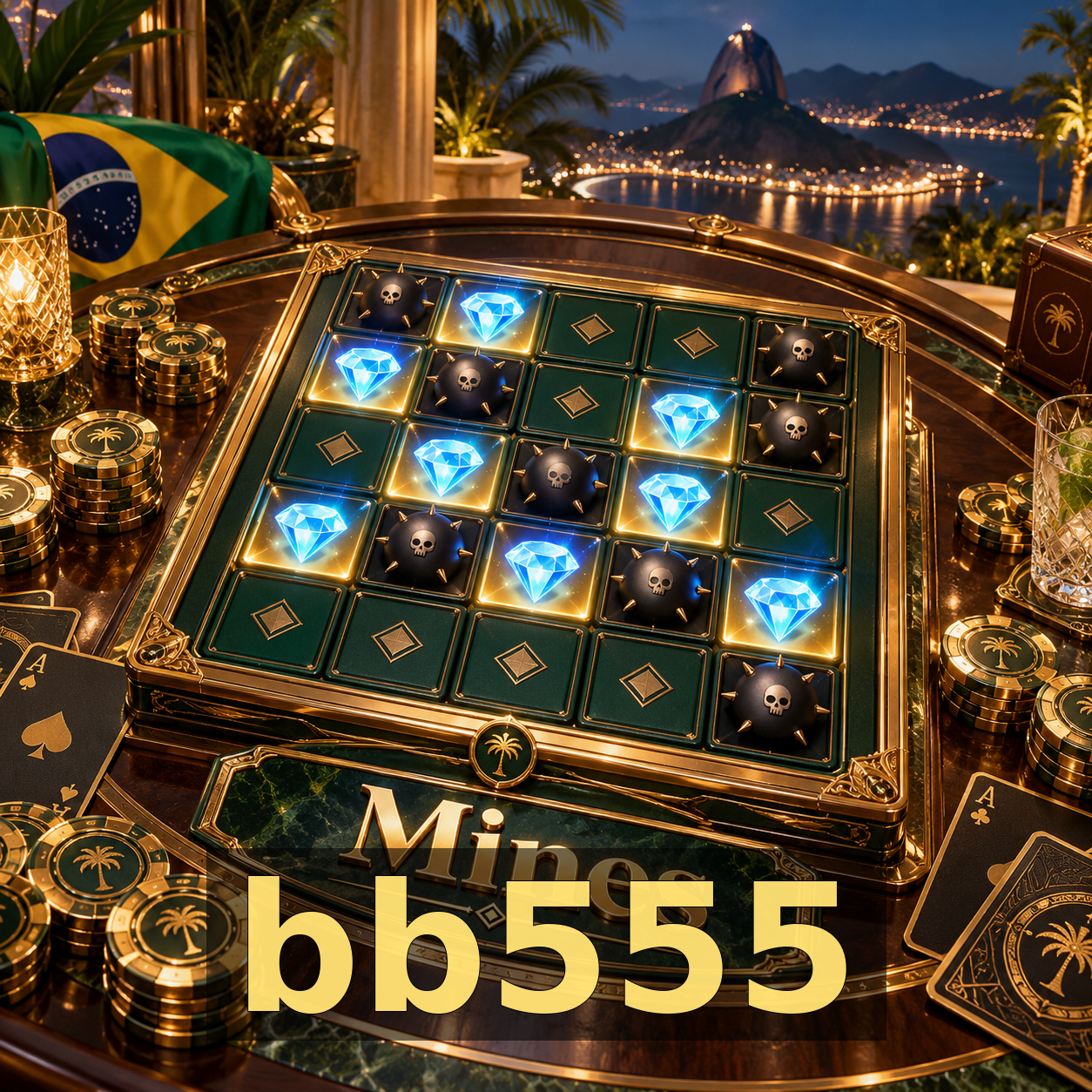 Guia visual de operação PIX no bb555